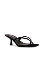 view 2 of 5 SANDALIA LEIA  in Black Suede