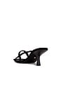 view 3 of 5 SANDALIA LEIA  in Black Suede