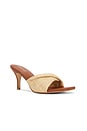 view 2 of 5 Zohra Sandal in Raffia & Caramel