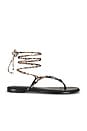 view 1 of 5 Aeryn Sandal in Snakeskin
