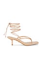 view 1 of 5 Evey Sandal in Nude Nappa