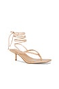 view 2 of 5 Evey Sandal in Nude Nappa