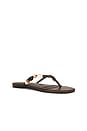 view 2 of 5 Denise Sandal in Brown Nappa