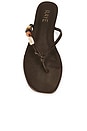 view 4 of 5 Denise Sandal in Brown Nappa