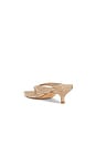 view 4 of 5 SANDALES PERLA in Light Tan Suede