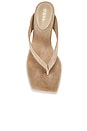 view 5 of 5 SANDALES PERLA in Light Tan Suede