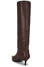 view 4 of 5 BOTTINES LIRI in Dark Chocolate Nappa