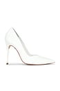 view 1 of 5 Danae Pump in White Nappa