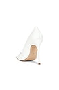 view 4 of 5 Danae Pump in White Nappa