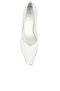 view 5 of 5 Danae Pump in White Nappa