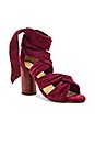 view 2 of 5 Myra Heel in Crimson