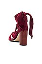 view 3 of 5 Myra Heel in Crimson