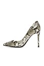 view 5 of 5 TACONES TIA in Grey Python