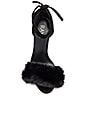 view 4 of 6 Lacey Faux Fur Heel in Black Fur