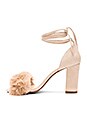 view 5 of 6 Lacey Faux Fur Heel in Sable Fur
