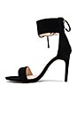 view 5 of 6 TALONES CORREAS DE TOBILLO HARRIS in Black Suede