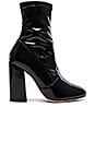 view 1 of 6 x REVOLVE Rowan Bootie in Black Patent Stretch