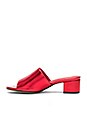 view 5 of 6 Cara Mule in Red Metallic