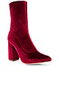 view 2 of 6 Faris Bootie in Sangria Velvet