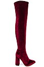 view 1 of 6 Farley Boot in Sangria Velvet