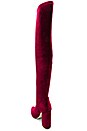 view 3 of 6 Farley Boot in Sangria Velvet