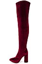 view 5 of 6 Farley Boot in Sangria Velvet