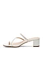 view 5 of 6 Lucy Sandal in White