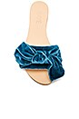 view 4 of 6 Sandy Slide in Cerulean Velvet