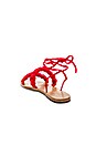 view 3 of 6 Talya Sandal in Red