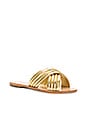 view 2 of 6 Ziggy Sandal in Gold