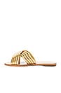 view 5 of 6 Ziggy Sandal in Gold