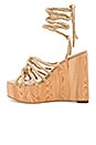 The Alaya Wedge In Coral main image 1