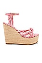 view 1 of 5 Gina Wedge in Red