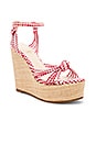 view 2 of 5 Gina Wedge in Red