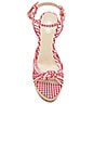 view 4 of 5 Gina Wedge in Red