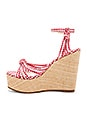 view 5 of 5 Gina Wedge in Red
