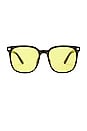 view 1 of 3 Sunglasses in Black & Yellow
