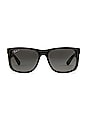 view 1 of 3 Justin 55mm Polarized Sunglasses in Black