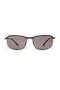 view 1 of 3 Chromance Rectangular Sunglasses in Black