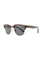 view 2 of 3 GAFAS DE SOL CLUBMASTER REVERSE in Black