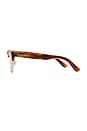 view 3 of 3 Clubmaster Reverse Sunglasses in Brown Tortoise