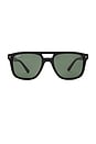 view 1 of 3 Wayfarer Sunglasses in Black
