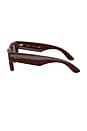 view 3 of 3 GAFAS DE SOL WAYFARER in Maroon