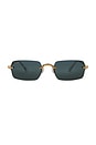 view 1 of 3 GAFAS DE SOL in Gold & Dark Green