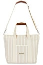 view 3 of 4 SAC DE BEAUTÉ SUMMER in Monaco Natural Stripe