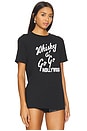 view 2 of 4 Whiskey A Go Go Hollywood Tee in Vintage Black