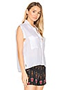 view 2 of 4 Brewster Top in White