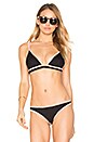 view 1 of 4 Tristan Bikini Top in Black