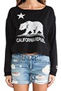 view 4 of 4 SUDADERA REVOLVE CALIFORNIA REPUBLIC in Black