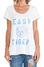 view 4 of 4 T-SHIRT EASY TIGER in White